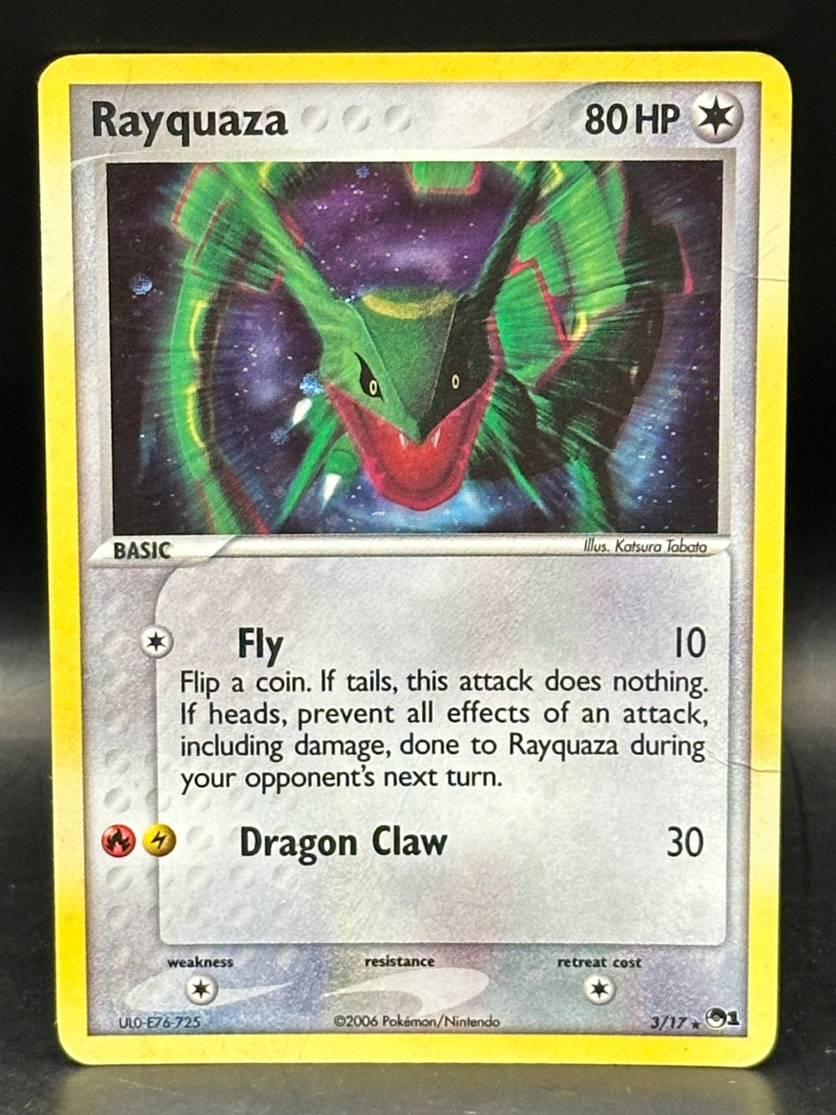 Rayquaza Holo - Pop Series 1 - 3/17