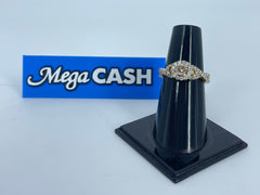 Ladies 14ct Diamond Ring