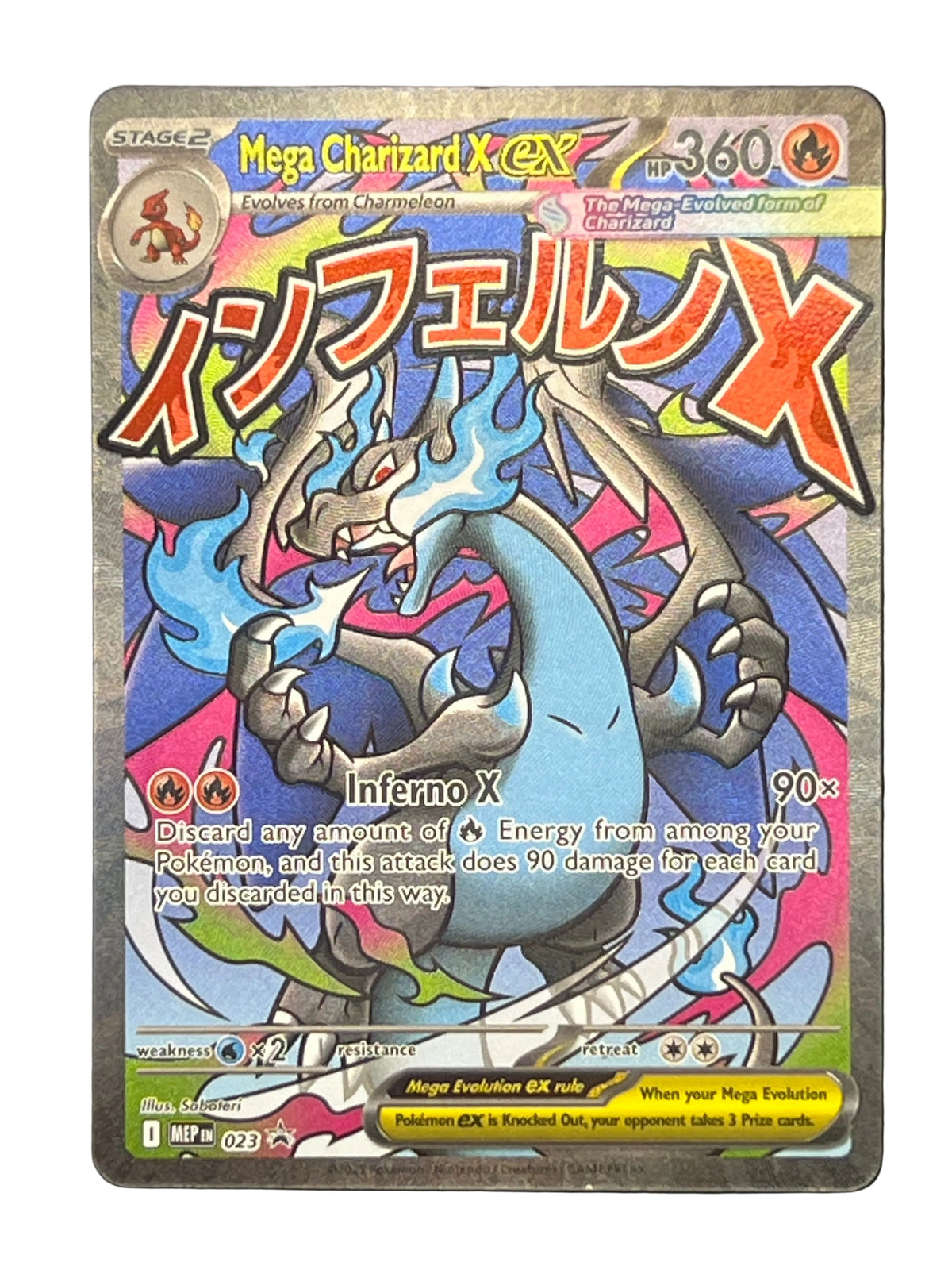Pokémon - M Charizard X Ex MEP023 Promo