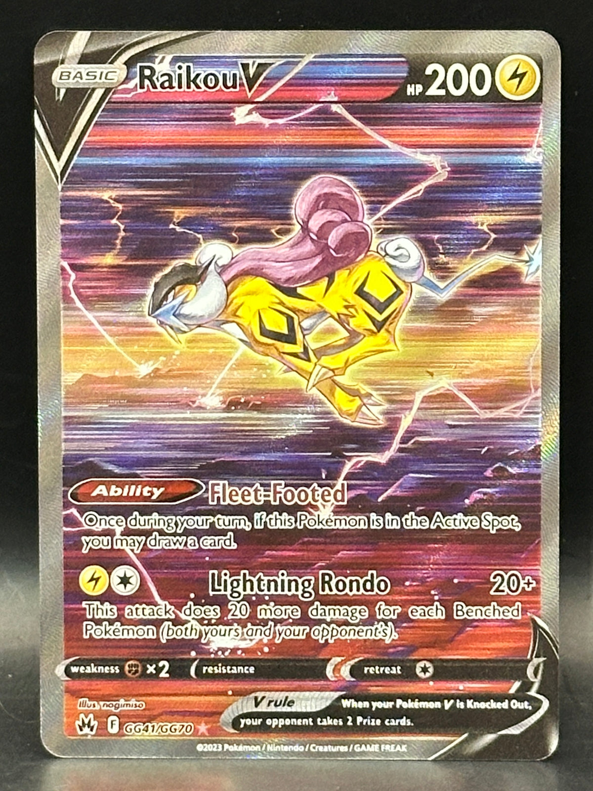 Raikou V - Crown Zenith - GG41/GG70