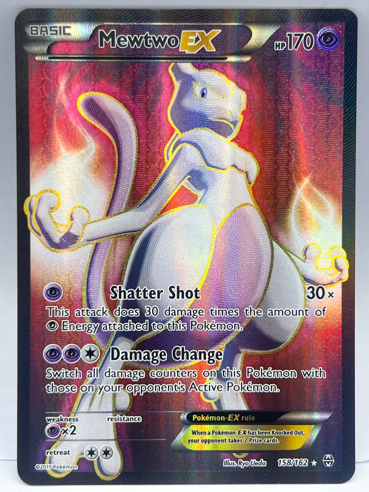 Pokémon- Mewtwo Ex 158/162 XY Breakthrough