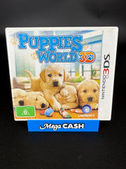 Puppies World 3D Nintendo 3DS Game
