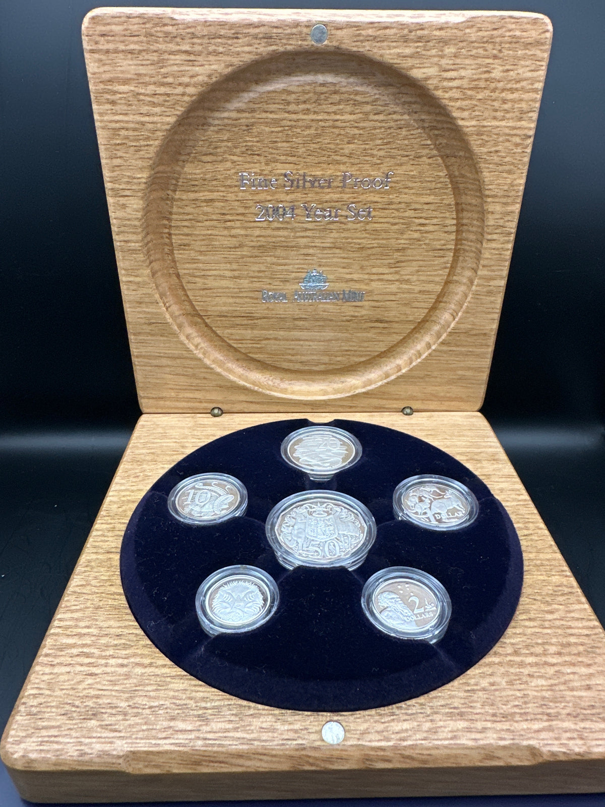 2004 Silver proof year set