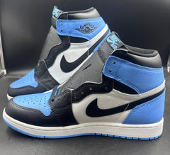 NIKE - Air Jordan 1 Retro High Tops - With Black and Blue Laces - Size 9 US Men’s