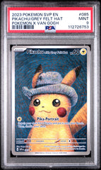 Pokémon - Pikachu with Grey Felt Hat SVP 085 PSA 9
