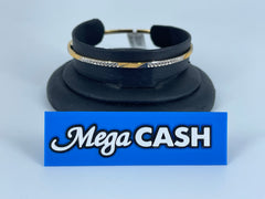 Ladies 22ct Yellow/White Gold Bangle