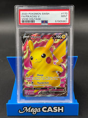 PSA 9 PIkachu V 170/185 FA Vivid Voltage