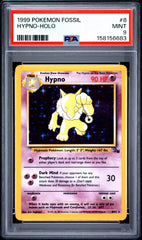 Pokemon PSA 9 Hypno 8/62 Holo Fossil