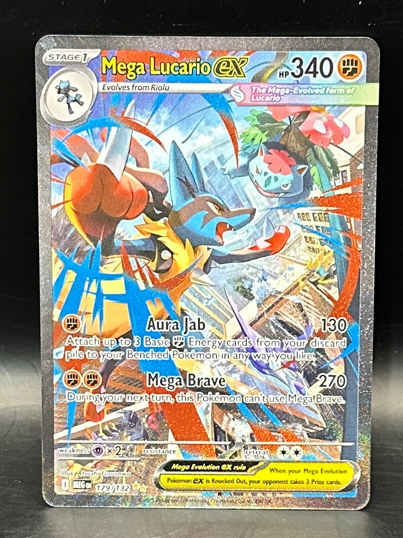 Mega Lucario EX - Mega Evolution Base - 179/132