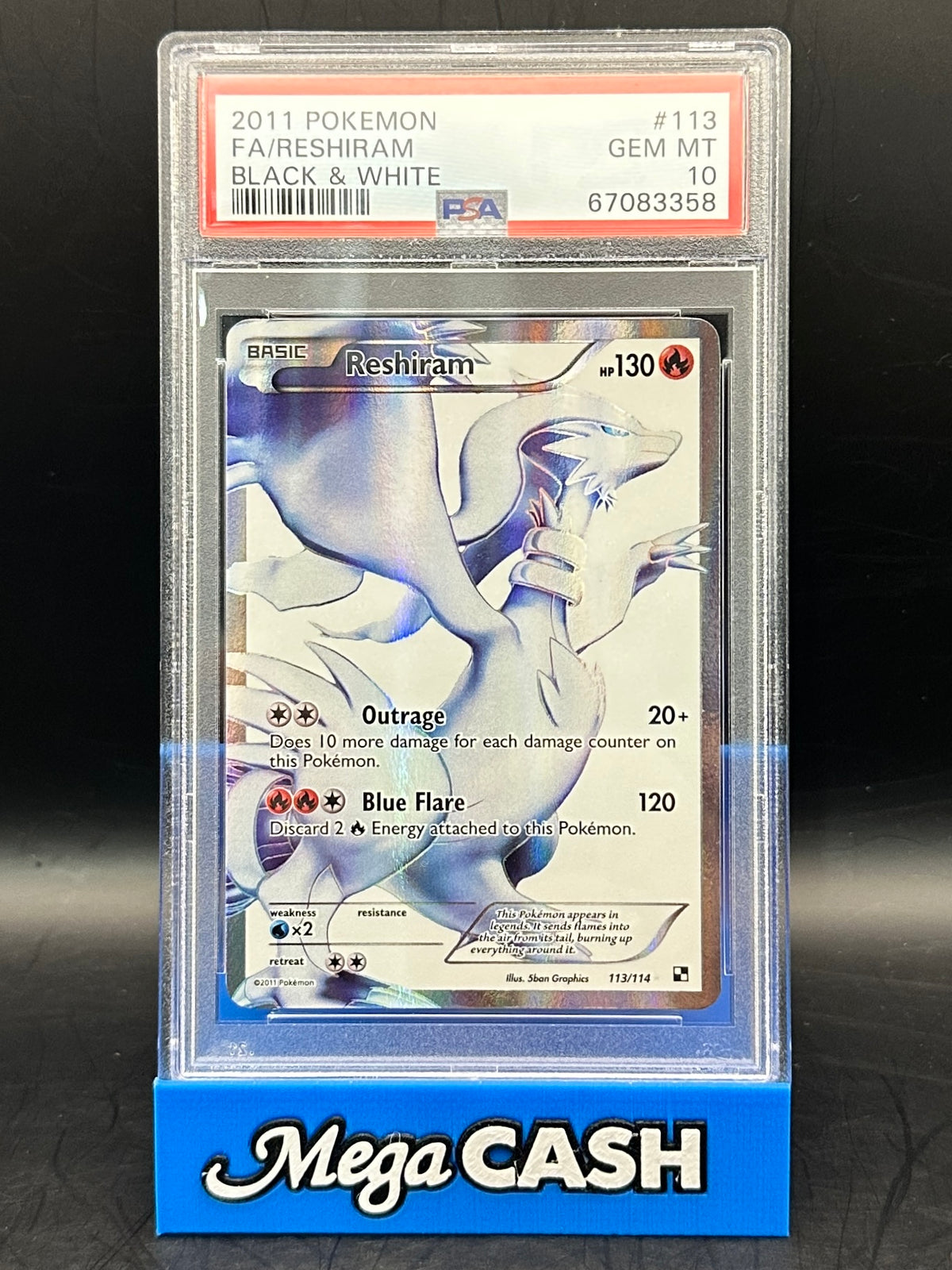 Reshiram - Black & White - 113/114