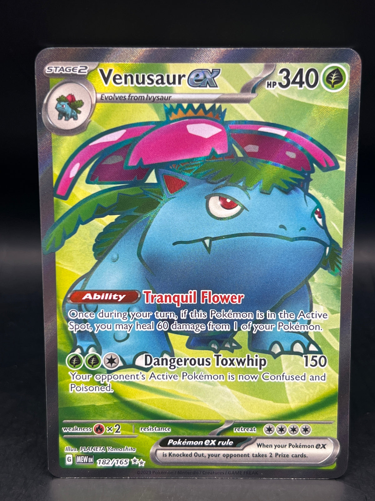 Venusaur EX 182/165 151