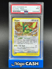 PSA 9 Flygon Holo - EX Dragon - 15/97