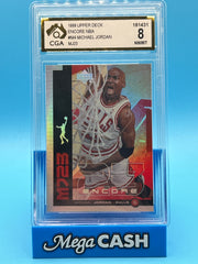 1999 Upper Deck Michael Jordan #M4 Encore NBA MJ23 - CGA 8