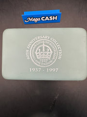 60th anniversary collection 2oz silver + 1937 Crown