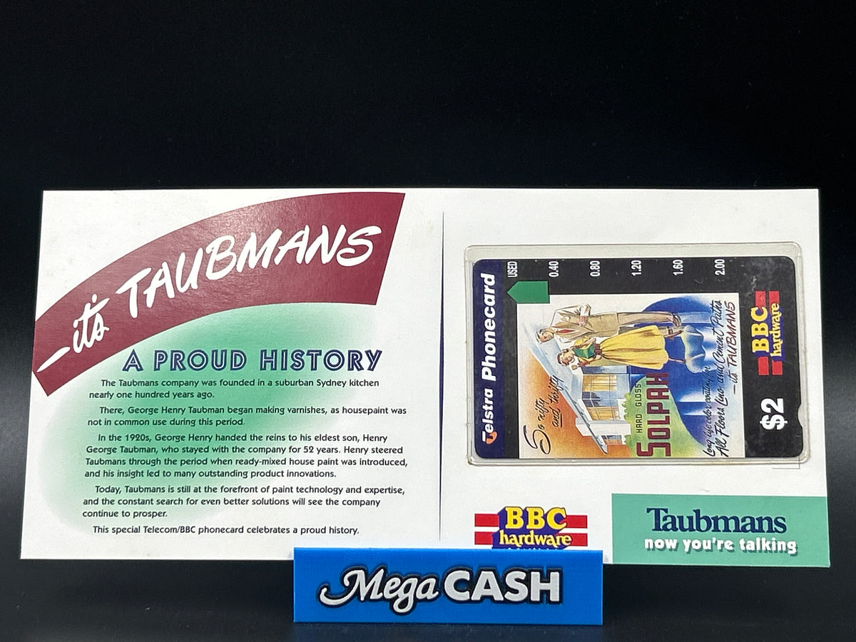 Taybmans Telstra $2 Phonecard