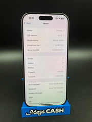 Apple iPhone 16 Pro 256GB - Unlocked MYNL3X/A