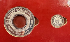 The Holey Dollar & The Dump - 999 Silver - 1988