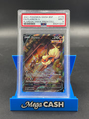 PSA 9 Flareon V Swsh179 Black Star Promo