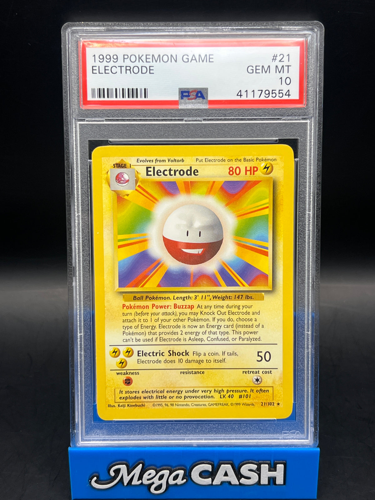 PSA 10 Electrode 21/102 Base Set