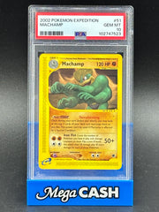 PSA 10 Machamp - Expedition - 51/165