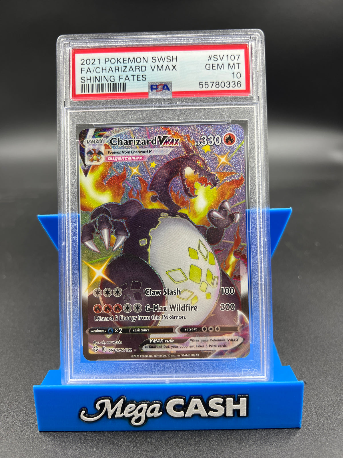 PSA 10 CHARIZARD VMAX SV107/SV122 SHINING FATES