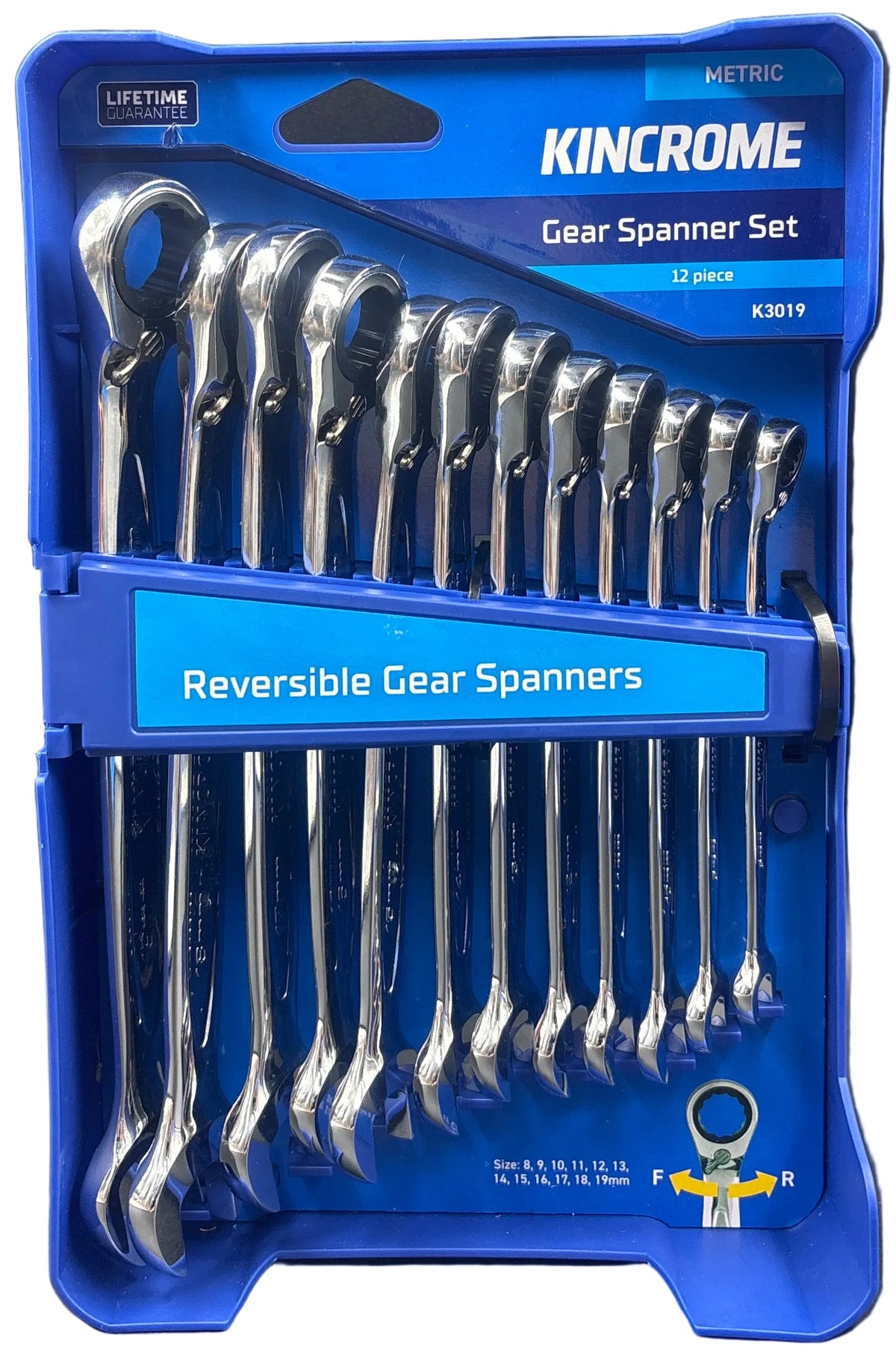 Kingcrome - Gear Spanner Set - 12 Pieces