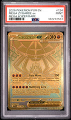 Pokémon - PSA 9 Mega Zygarde Ex 124/088