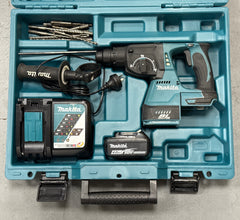 MAKITA - 18V Mobile Brushless 24mm SDS Plus Rotary Hammer Drill - DHR242