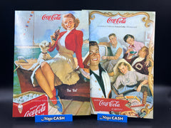 Telstra Coca-Cola Limited Edition $5 Phonecard Pair - “The Gal & The Guy”