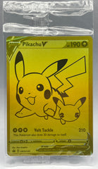Pokémon - Pikachu V SWSH145 Celebration UPC Promo Sealed