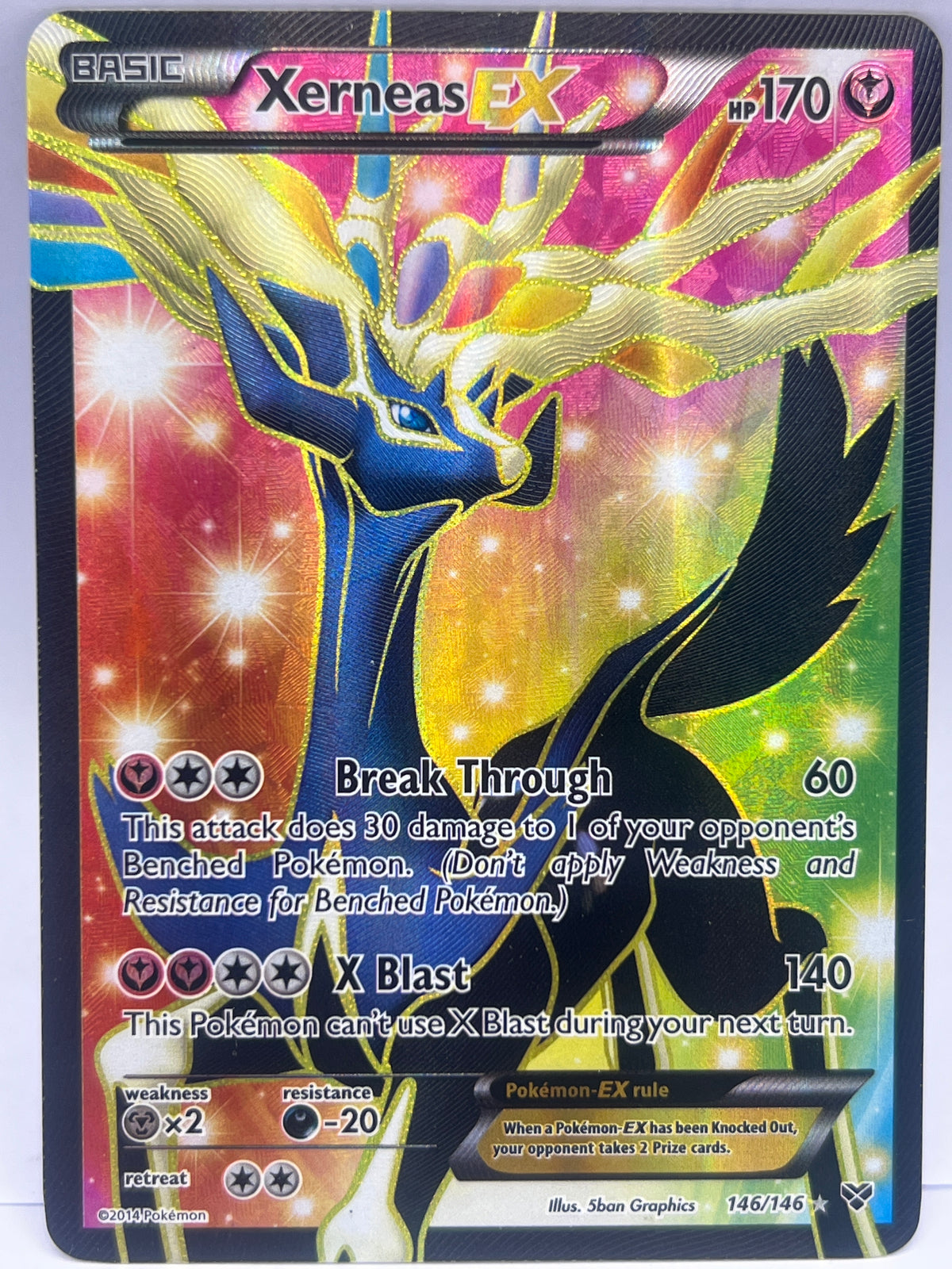Pokémon - Xerneas EX 146/146 Legends Awakened