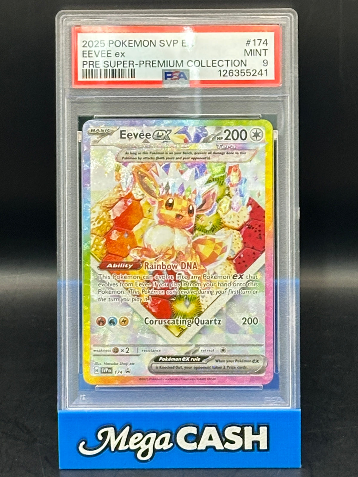 PSA 9 Eevee EX - Black Star Promo - SVP174