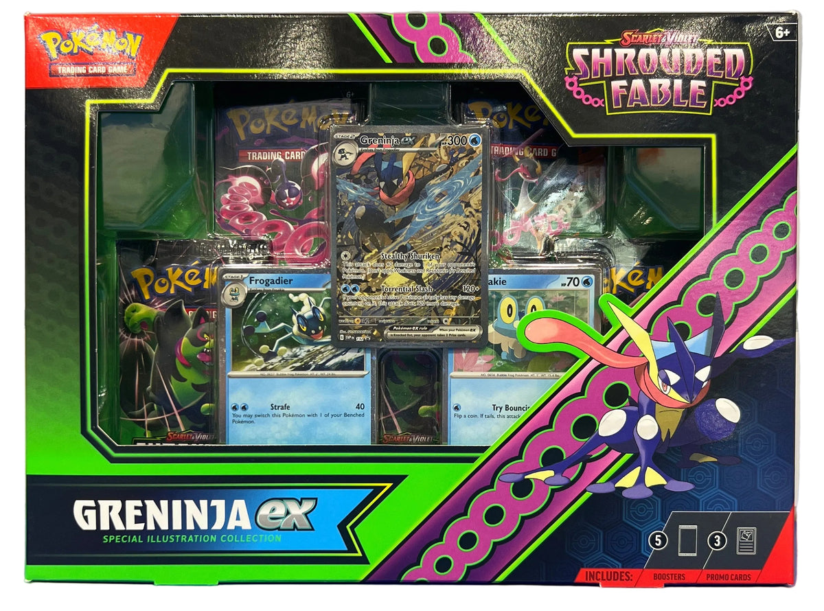 Pokemon - Shrouded Fable Greninja EX Special Illustration Collection