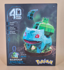 4D BUILD FIGURINE POKEMON BRAND NEW BULBASAUR - Mega Cash Sydney