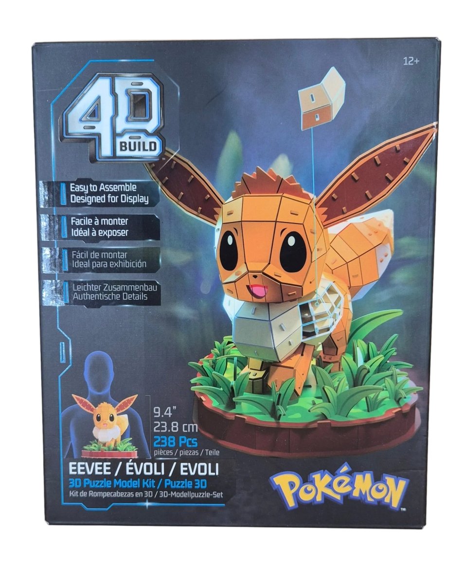 4D BUILD FIGURINE POKEMON BRAND NEW EEVEE - Mega Cash Sydney