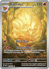 Pokémon 199/197 Ninetales (Illustration Rare), Obsidian Flames