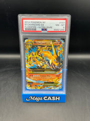 PSA 8 M CHARIZARD 107/106 FLASHFIRE