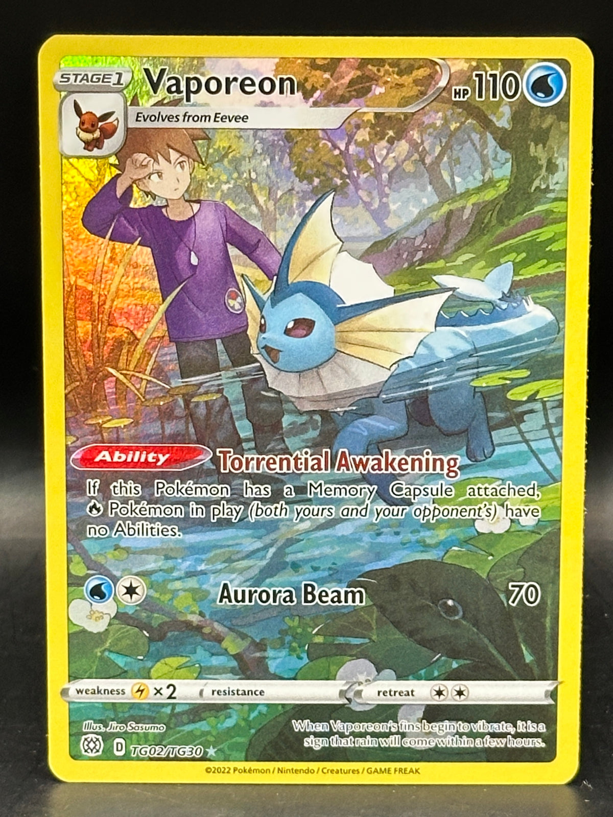 Vaporeon - Brilliant Stars - TG02/TG30