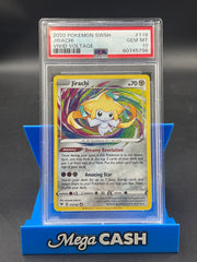 PSA 10 Jirachi 119/185 Vivid Voltage