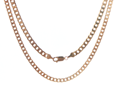 9ct Yellow Gold Cuban Chain Necklace