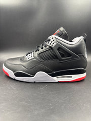 Nike - Air Jordan 4 Retro Bred Reimagined High Top Sneakers - Size 10 US Mens