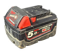 MILWAUKEE - Red Lithium-Ion 5.0Ah 18V Tool Battery - M18B5