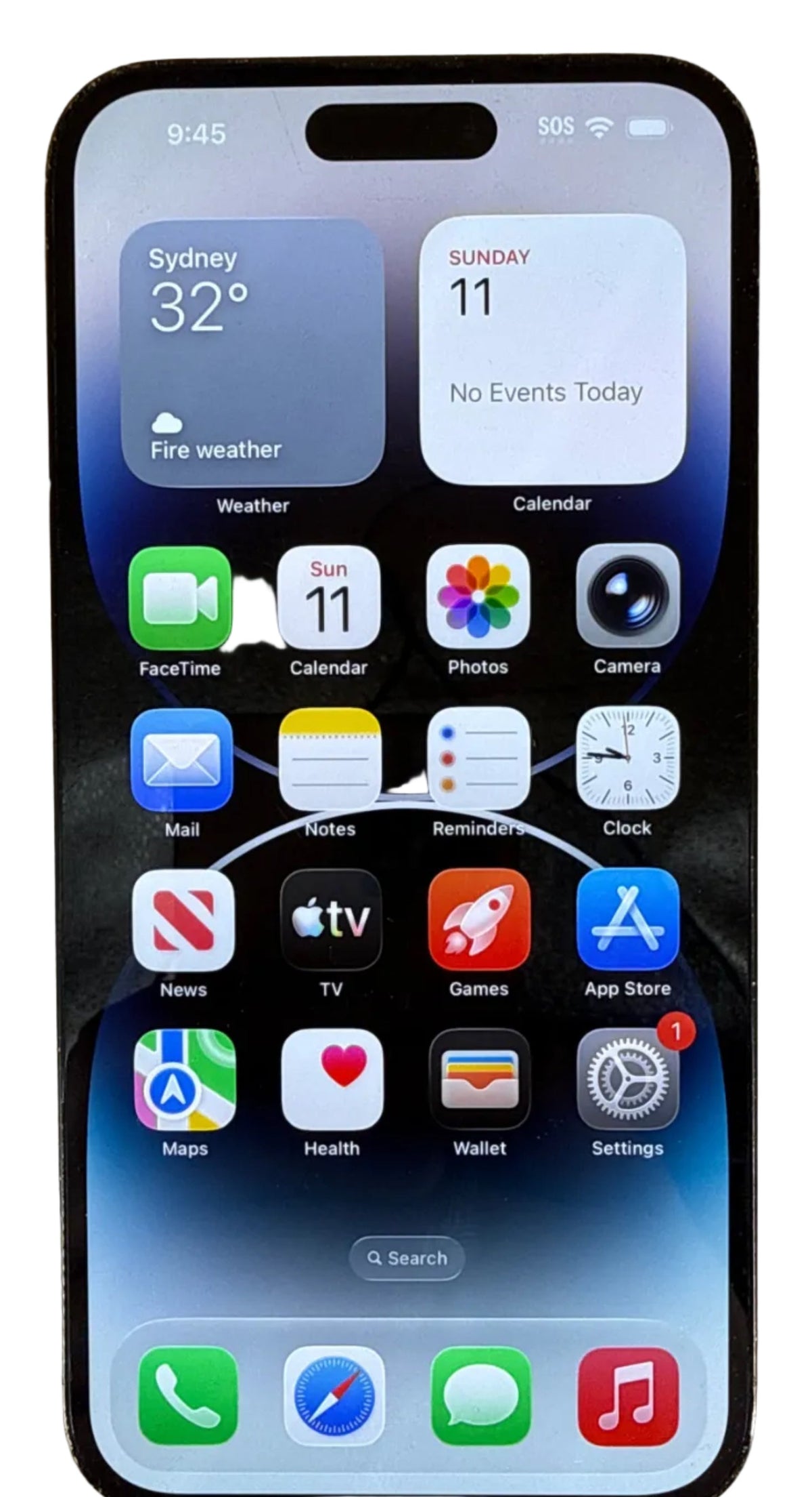 Apple iPhone 14 Pro Max - 128GB - A2894 | MQ9P3ZP/A - Cracked Back