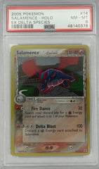Pokemon PSA 8 Salamence 14/113 Ex Delta Species Holo