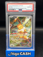 PSA 10 Eevee SVP173 Prismatic Evolutions ETB Promo
