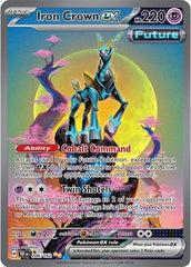 Pokémon 206/162 Iron Crown ex (Special Illustration Rare), Temporal Forces