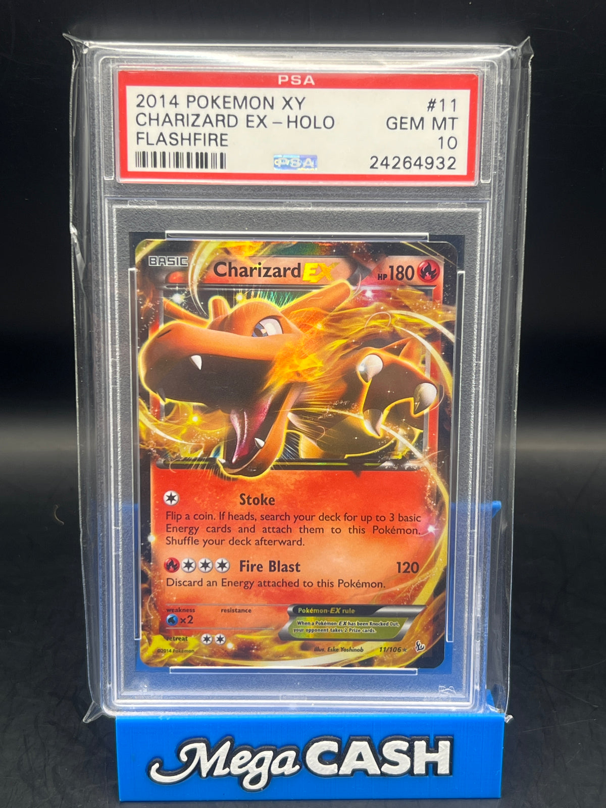 PSA 10 Charizard EX XY Flashfire