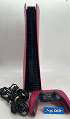 Sony PlayStation 5 - 1TB disc digital console. Hot Pink shell with Hot Pink  controller