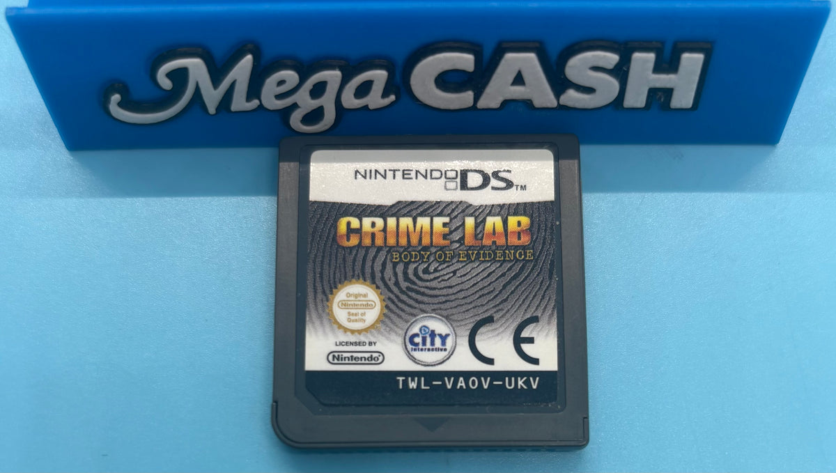 CRIME LABS BODY OF EVIDENCE - NINTENDO DS  GAME CARTRIDGE - LOOSE NO CASE OR BOOKLET