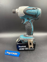 Makita Impact Drill with 5.0 MAH 18V Battery DTD153